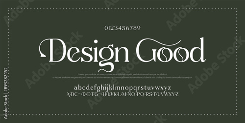 Modern Bold Font. Sans Serif Font. Regular Italic Uppercase Lowercase Typography urban style alphabet fonts for fashion, sport, technology, digital, movie, logo design, vector illustration