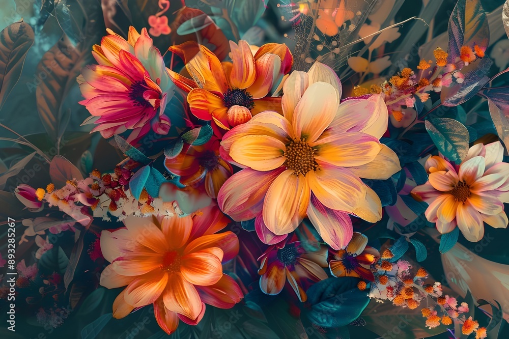 bouquet of flowers bouquet of flowers