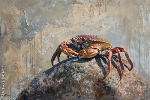 Rock Crab on Boulder