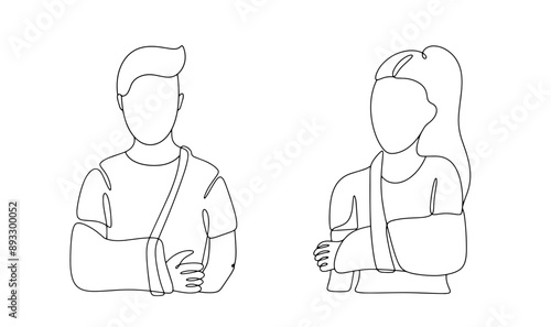 Treatment of fractured forearm bones