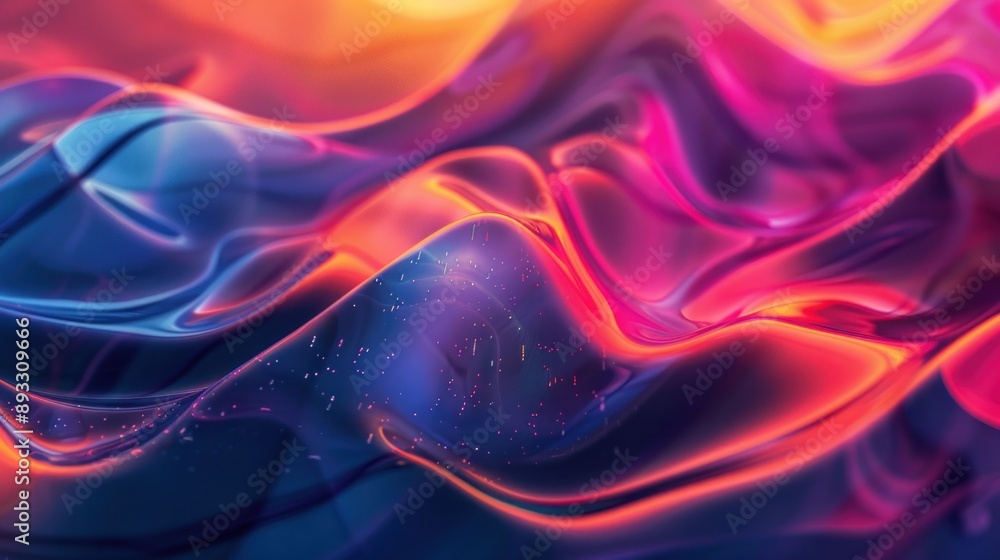 Abstract Liquid Texture in Vibrant Colors Abstract Liquid Texture in Vibrant Colors