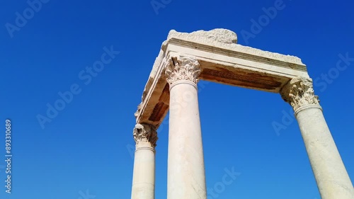 Laodicea on the Lycus was an ancient city built on the river Lycus. It was located in the Hellenistic regions of Caria and Lydia, which later became the Roman Province of Phrygia Pacatiana. photo