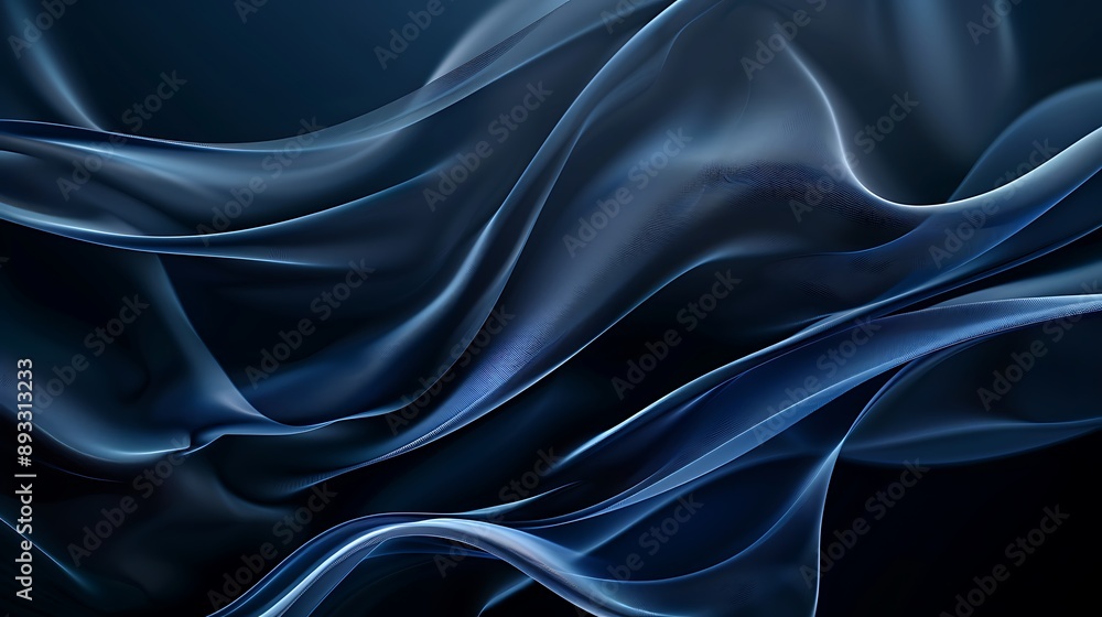 Obraz premium Abstract dark blue background