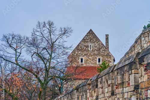 The building of Deli Rondella (Southern Rondella) of Buda Castle, Budapest, Hungary photo