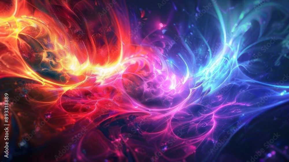 Abstract Swirling Colors Abstract Swirling Colors