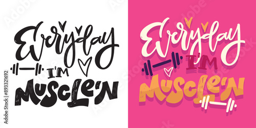 Funny hand drawn doodle lettering quote. Lettering for t-shirt design, mug print, bag print, clothes fashion. 100% hand drawn vector image.