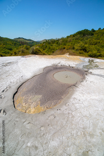 Muddy Volcanos in Romania, Buzau County photo