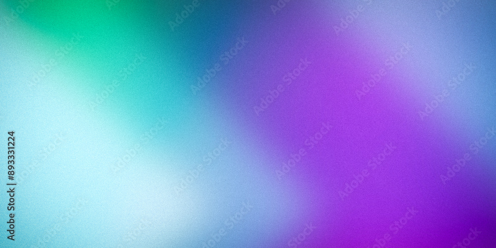 Fototapeta premium Smooth gradient background with shades of blue, green, and purple, perfect for modern and creative design projects