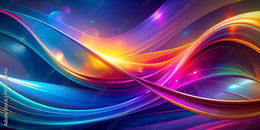 Abstract background dynamic shapes composition Creative AI Abstract background dynamic shapes composition Creative AI