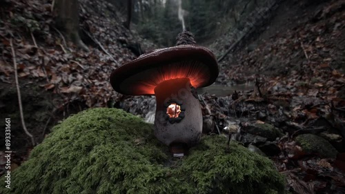 Cozy Mushroom with tenants photo