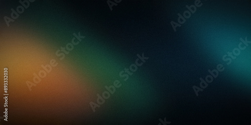 Dark gradient with subtle shades of blue, green, and orange, creating a mysterious and deep atmosphere. Perfect for backgrounds, web design, and artistic projects