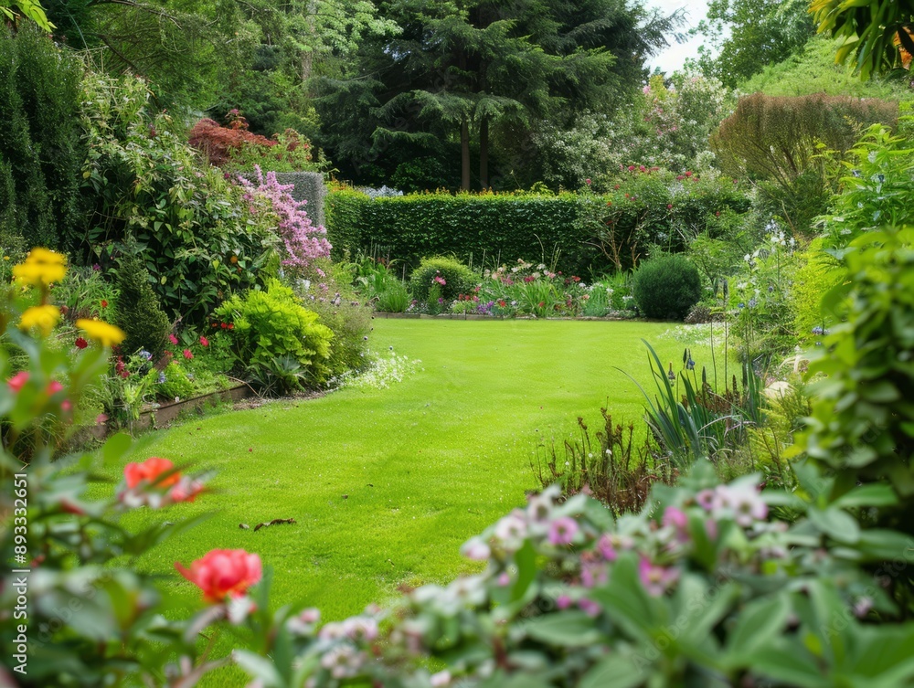 Enchanting English Country Garden: A Picture-Perfect Oasis of Tranquility Enchanting English Country Garden: A Picture-Perfect Oasis of Tranquility