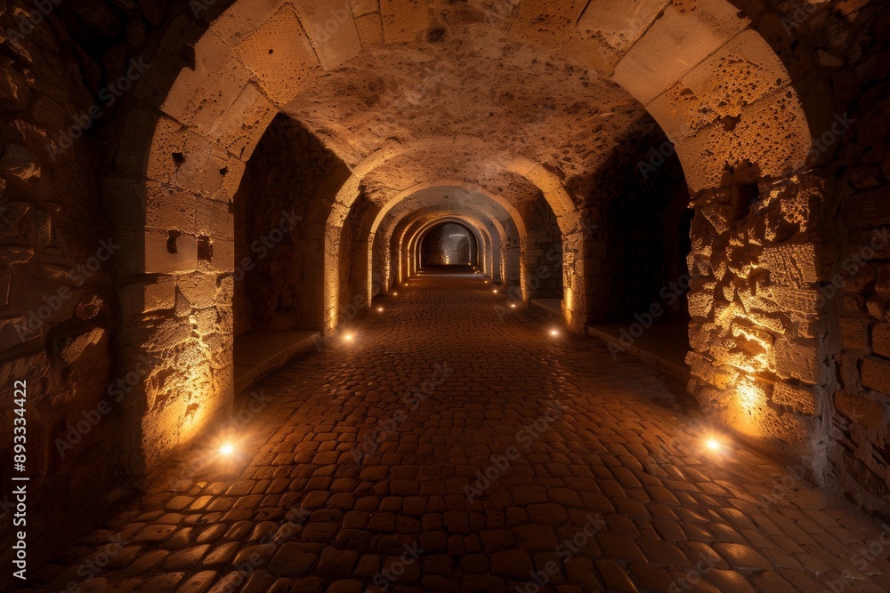 Ancient chambers leading to a secret sanctuary are shrouded in dim lighting, enhancing the sense of mystery and intrigue. Ancient chambers leading to a secret sanctuary are shrouded in dim lighting, enhancing the sense of mystery and intrigue.
