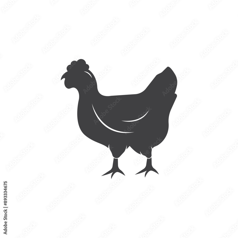 Hen illustration icon Hen illustration icon