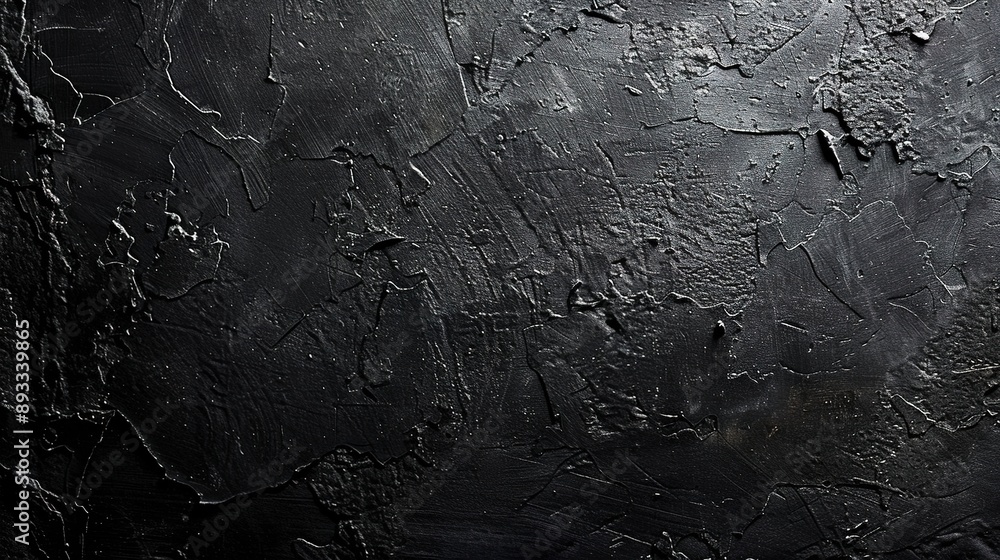 abstract black wall texture for pattern background wide panorama picture black wall texture rough background dark concrete floor or old grunge background with black 