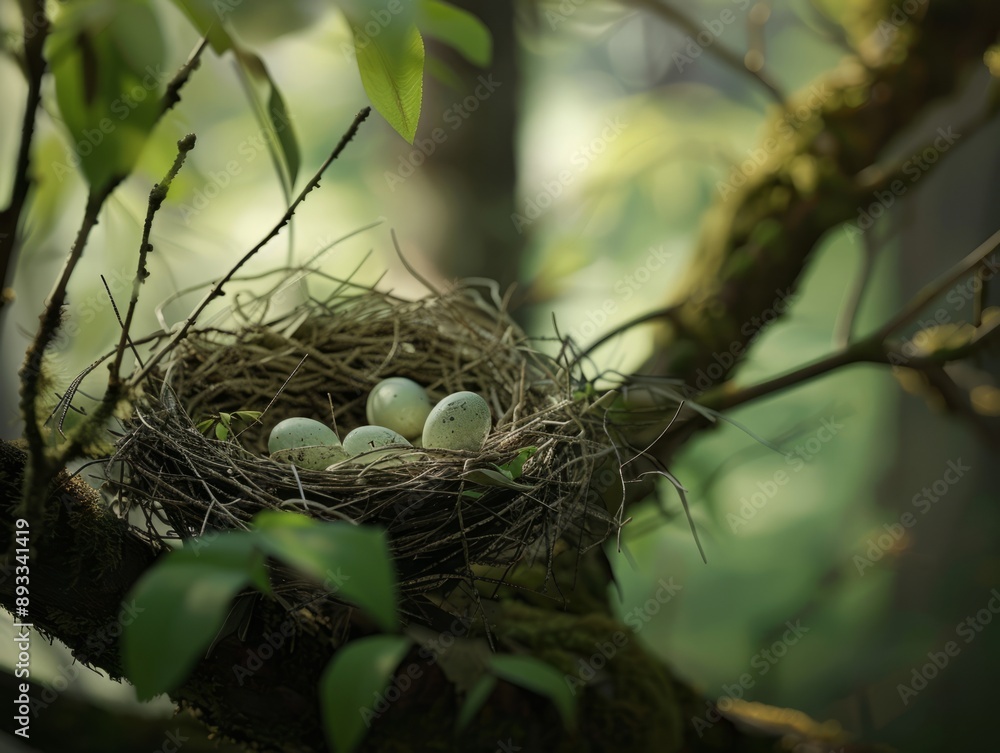 Exploring the Intricate Wall of a Bird Nest: A Fascinating Look at the Life Cycle of Avian Parenthoo Exploring the Intricate Wall of a Bird Nest: A Fascinating Look at the Life Cycle of Avian Parenthoo