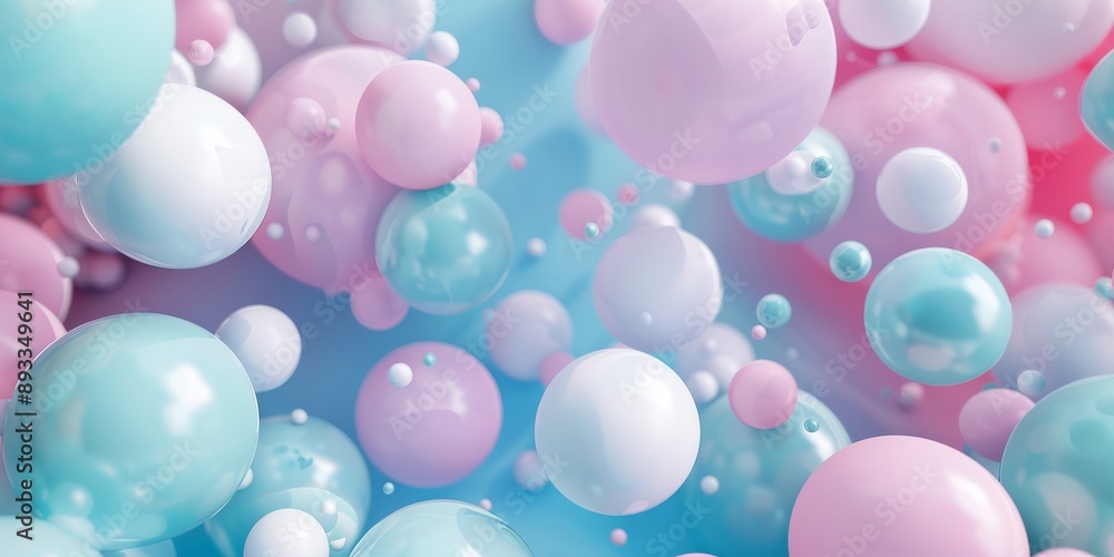 3d balls background, calming rhythms, pastel soft colors blue and pink 3d spheres background 3d balls background, calming rhythms, pastel soft colors blue and pink 3d spheres background