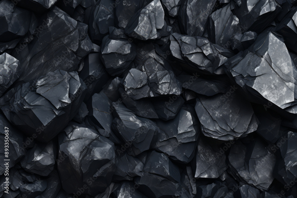 Processed collage of industrial pea coal surface texture. Background for banner, backdrop or texture Processed collage of industrial pea coal surface texture. Background for banner, backdrop or texture