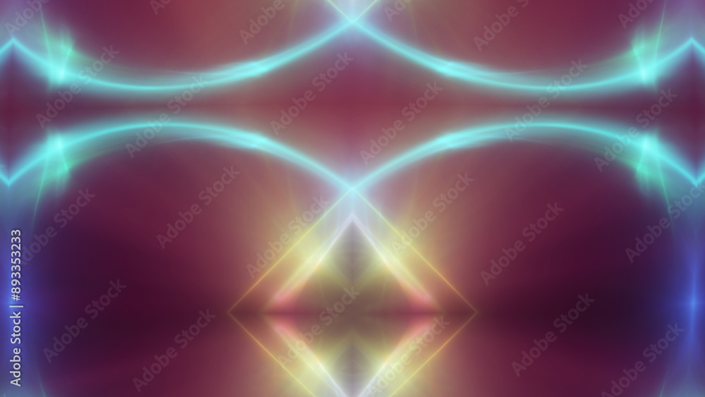 background neon line wave illustration background neon line wave illustration