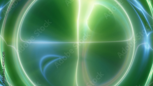 background neon line wave illustration