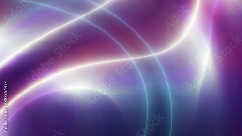 background neon line wave illustration