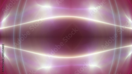 background neon line wave illustration