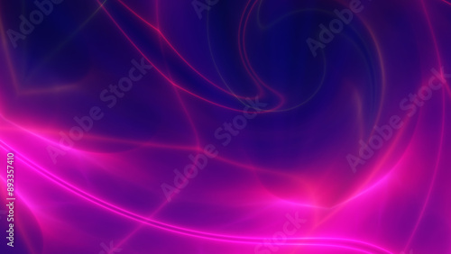 background neon line wave illustration