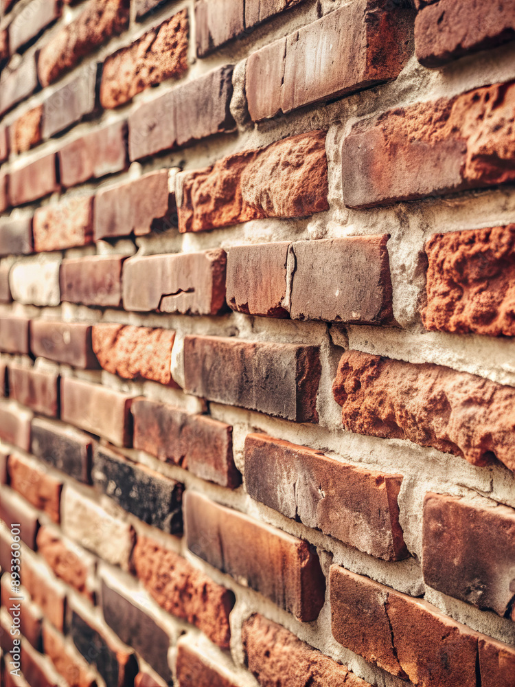 
Rustic brick wall background, textured red bricks with natural wear and tear, historic and
urban
Rustic brick wall background, textured red bricks with natural wear and tear, historic and
urban