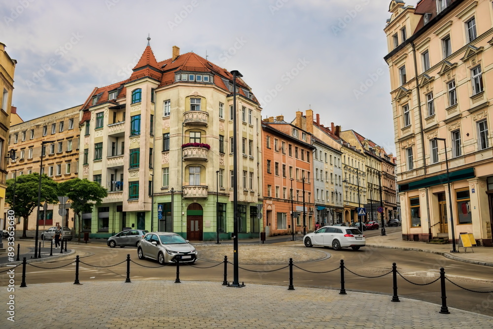 zgorzelec, polen - stadtpanorama