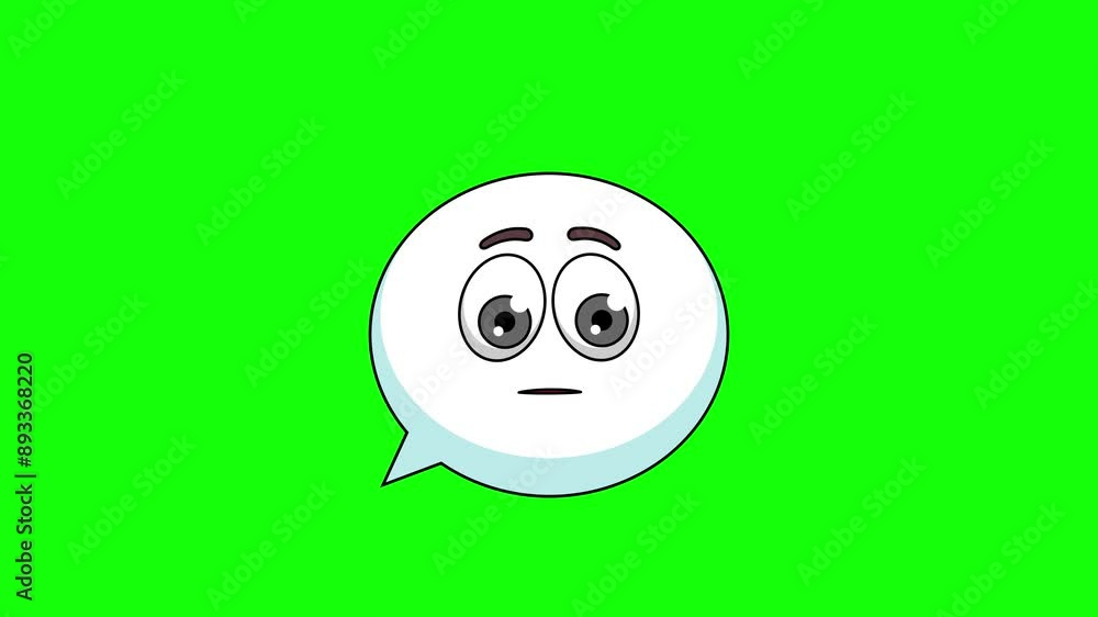 speech bubble character with a raised eyebrow, skeptic's face speech bubble character with a raised eyebrow, skeptic's face