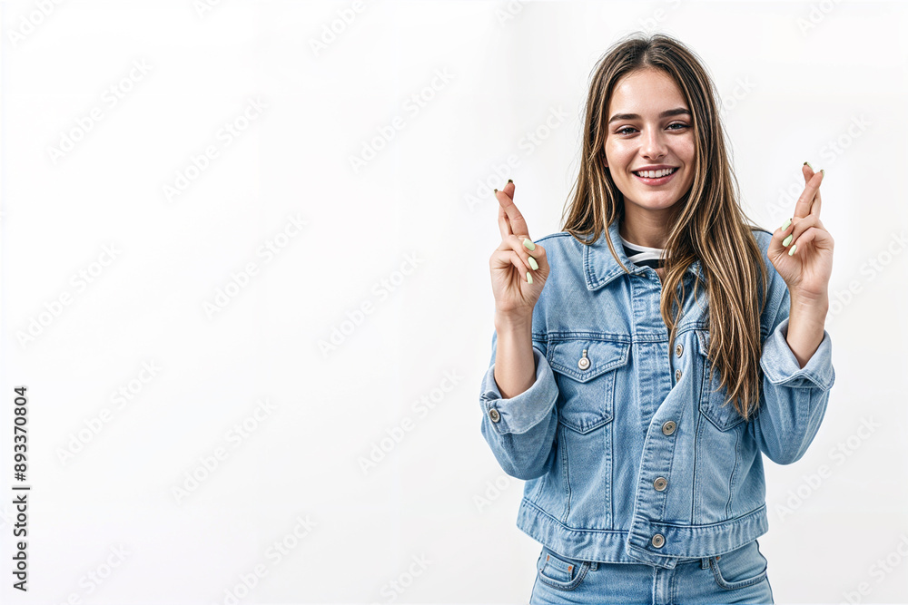 photo of a happy young woman photo of a happy young woman