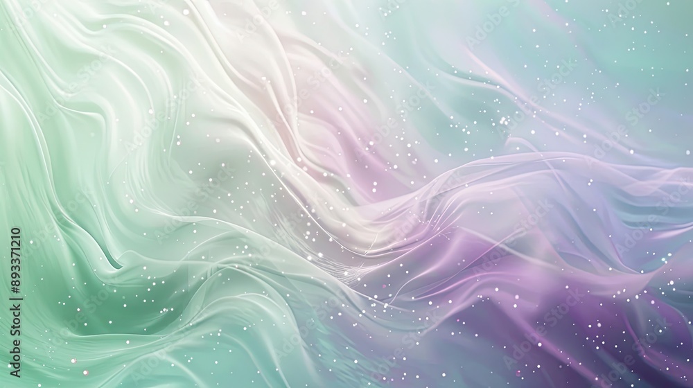 Abstract summer wallpaper in pastel lavender and mint with ripple-like textures Abstract summer wallpaper in pastel lavender and mint with ripple-like textures
