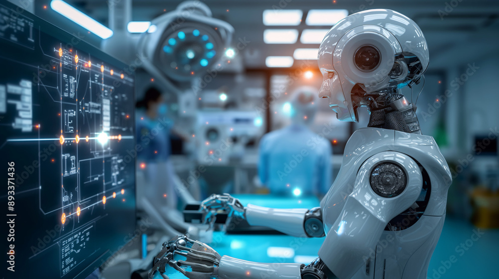 Fototapeta premium Innovation Robot