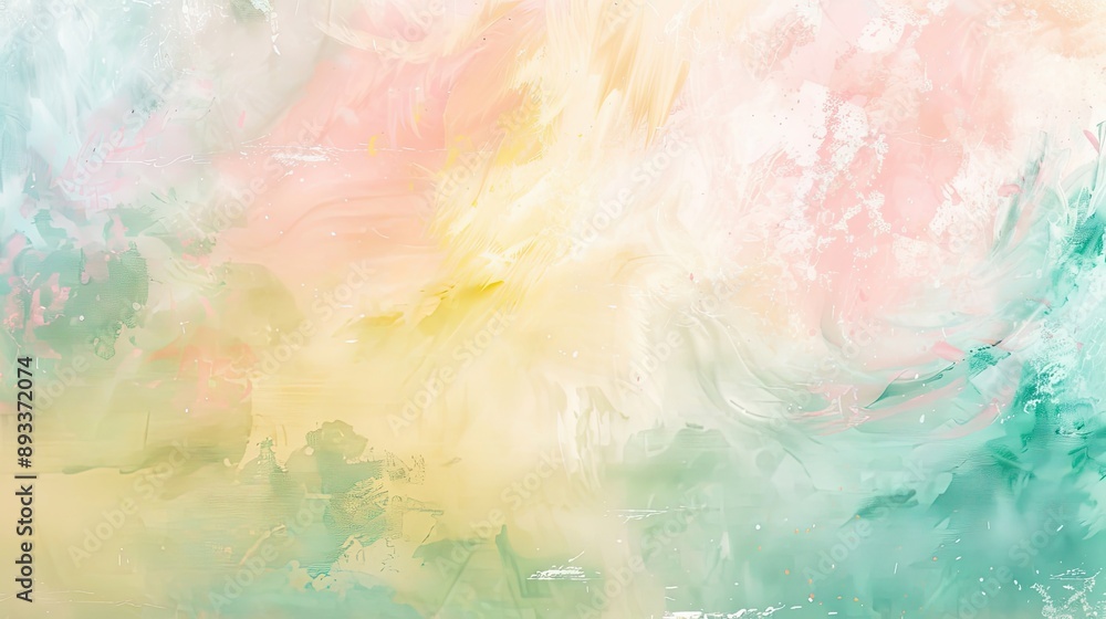 Pastel abstract backdrop with airy brush strokes and a fluid watercolor texture Pastel abstract backdrop with airy brush strokes and a fluid watercolor texture