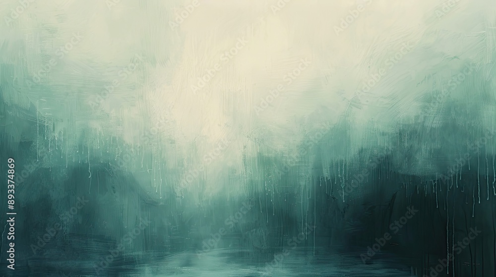 Abstract background with brush strokes in seafoam and charcoal ghostly woods diffused glow Abstract background with brush strokes in seafoam and charcoal ghostly woods diffused glow