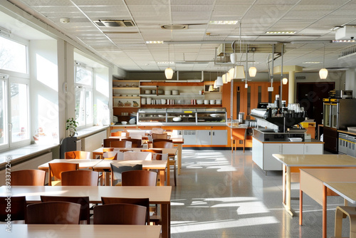 Contemporary Café Center, Modern Urban Gathering Spot
