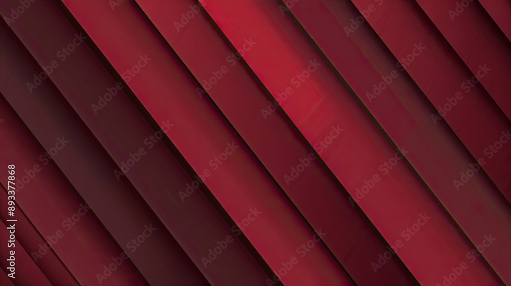 Obraz premium Burgundy wallpaper with diagonal stripes for a rich and elegant background