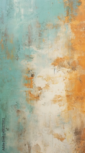Grunge color acrylic texture abstract painting plaster.