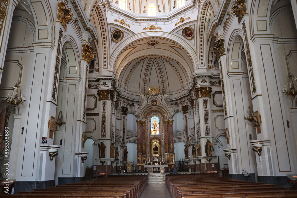 Altea, Spain Inside of Our Lady of Consuelo church in Altea, Altea, Spain Inside of Our Lady of Consuelo church in Altea,