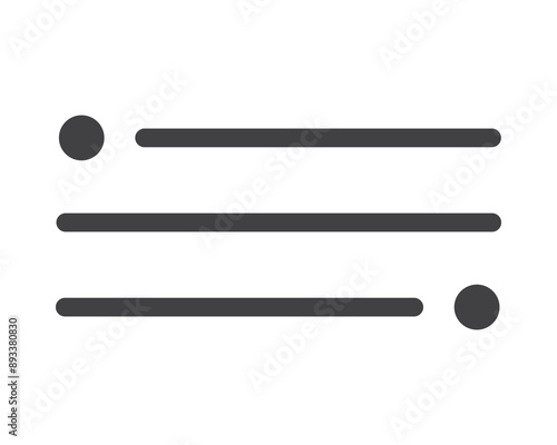 Hamburger menu icon, buttons for website, UI navigation, mobile app, presentation. Vector design elements and user Interface icons.