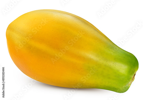 Papaya isolated on white background