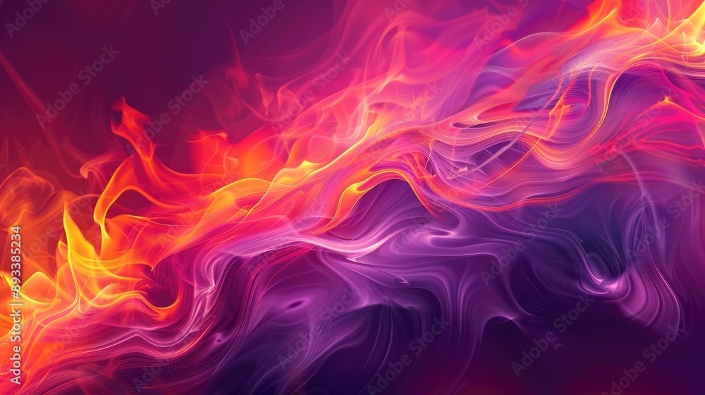 Radiant Vista Flaming Background Radiant Vista Flaming Background