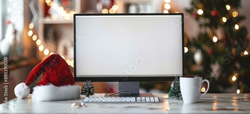 Christmas Computer Desk