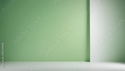 green gradient background / abstract blurry fresh green background
