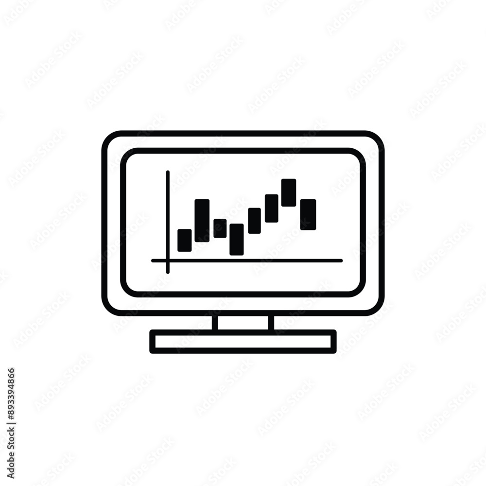 computer monitor stock charts computer monitor stock charts