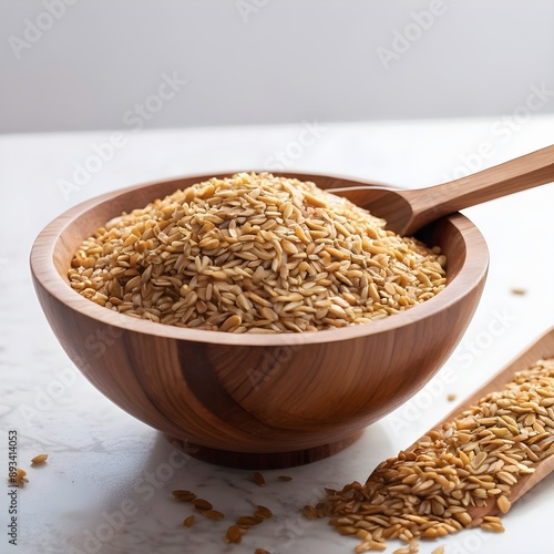 isolated Freekeh bowl photo