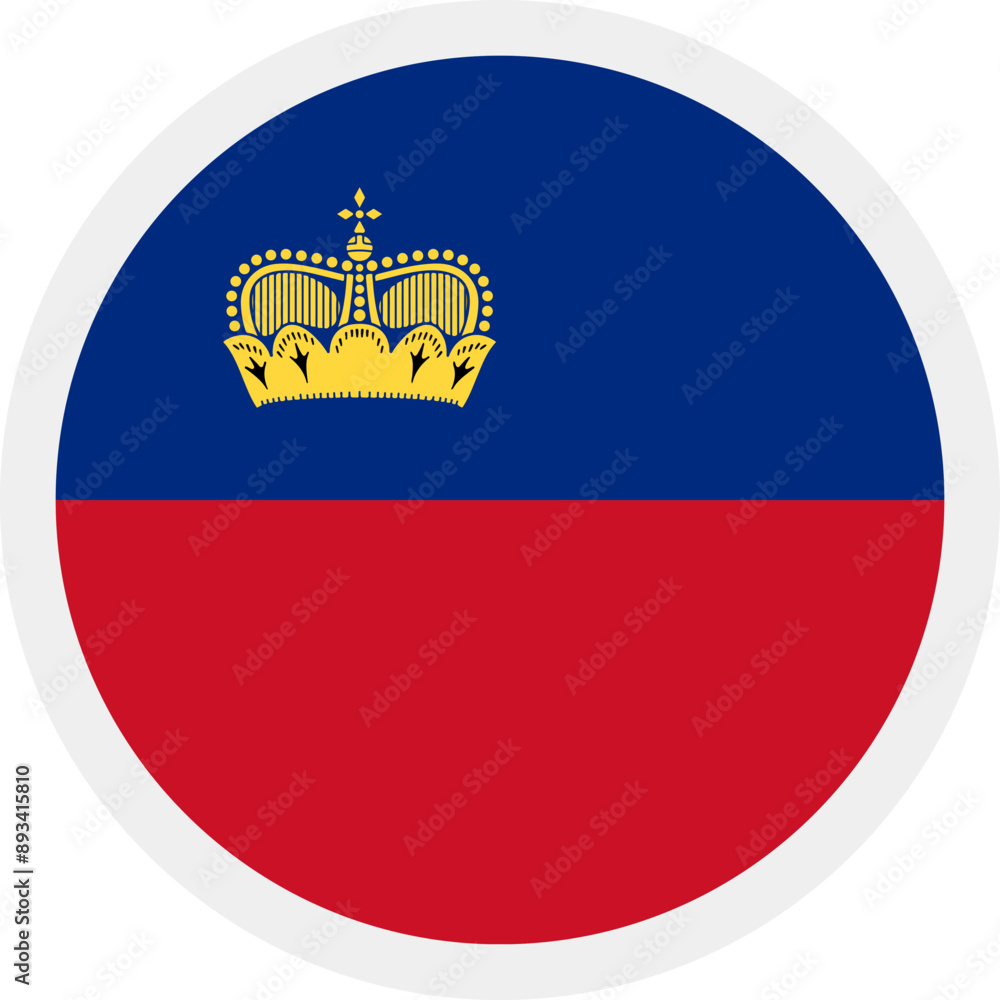 Liechtenstein Flag Icon Liechtenstein Flag Icon