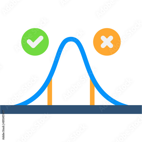 Hypothesis Testing Icon