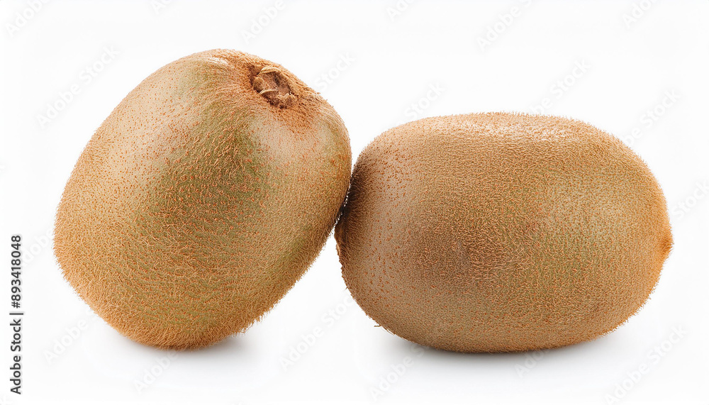 Ripe kiwi isolated on white background. Fresh and tasty exotic fruit. Organic food. Ripe kiwi isolated on white background. Fresh and tasty exotic fruit. Organic food.