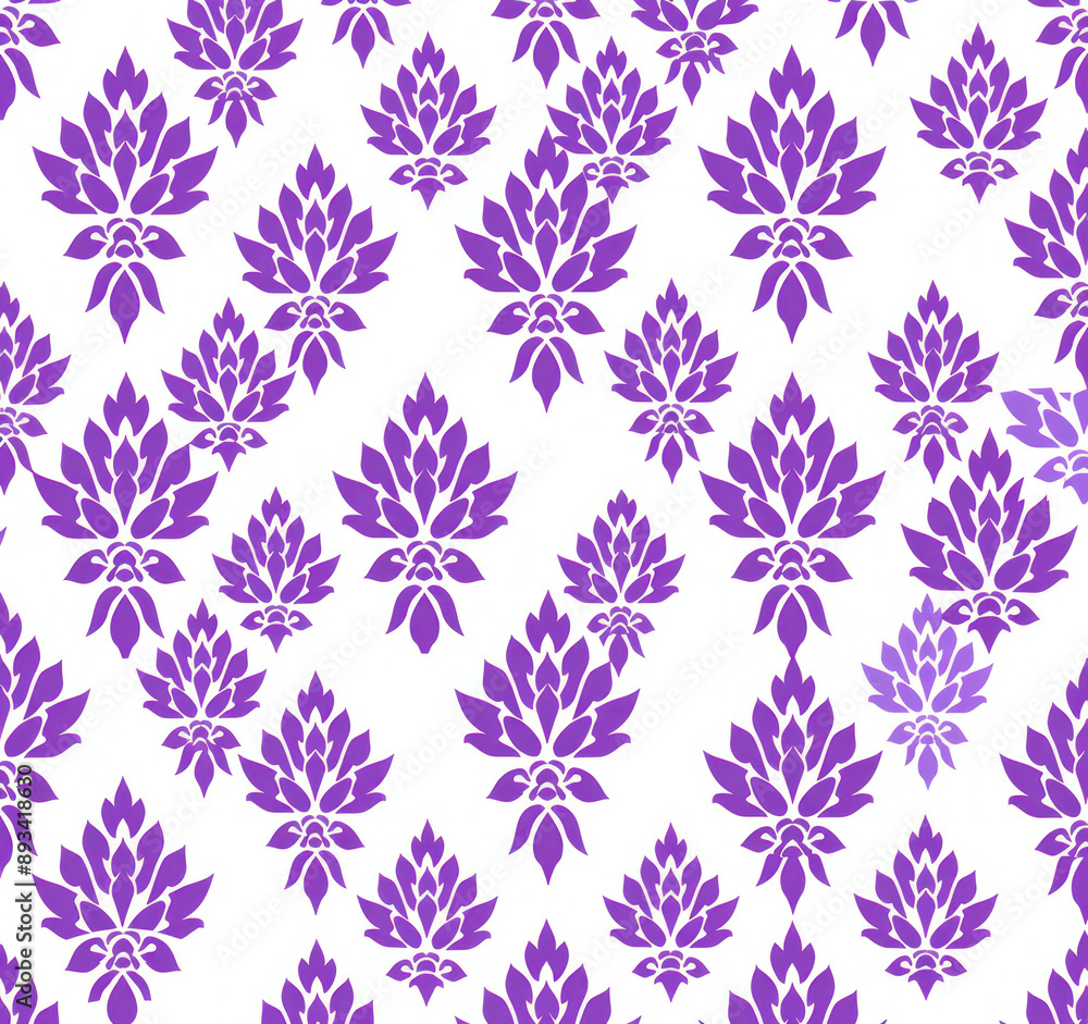A seamless pattern of abstract on a white background A seamless pattern of abstract on a white background